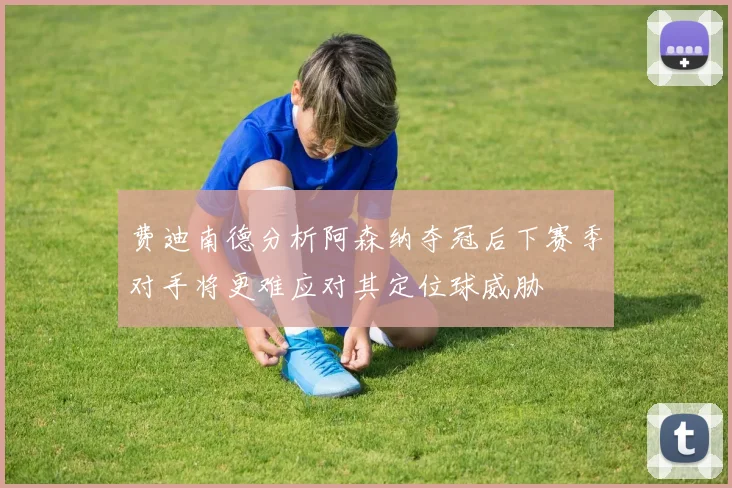 费迪南德分析阿森纳夺冠后下赛季对手将更难应对其定位球威胁