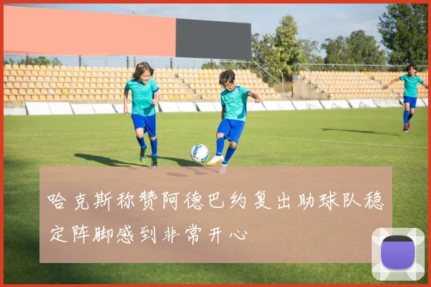 哈克斯称赞阿德巴约复出助球队稳定阵脚感到非常开心